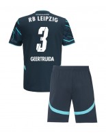 RB Leipzig Lutsharel Geertruida #3 Tredjedraktsett Barn 2024-25 Korte ermer (+ bukser)